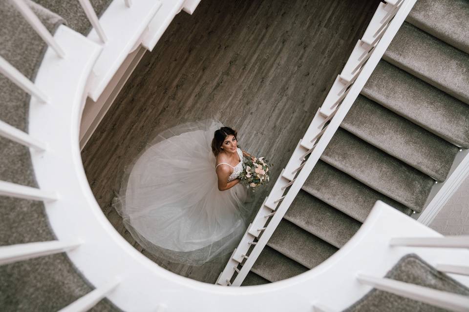 Original Stairway From Above