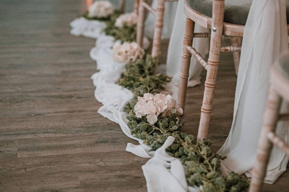 Ceremony greenery