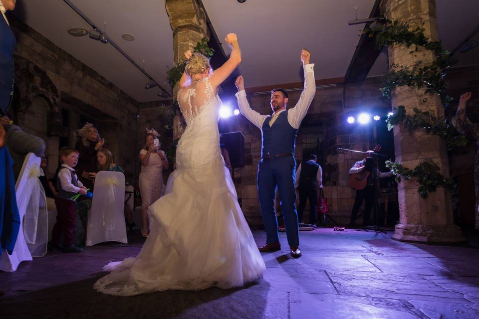 Unforgettable first dance