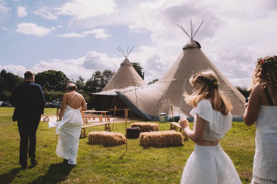 Festival wedding