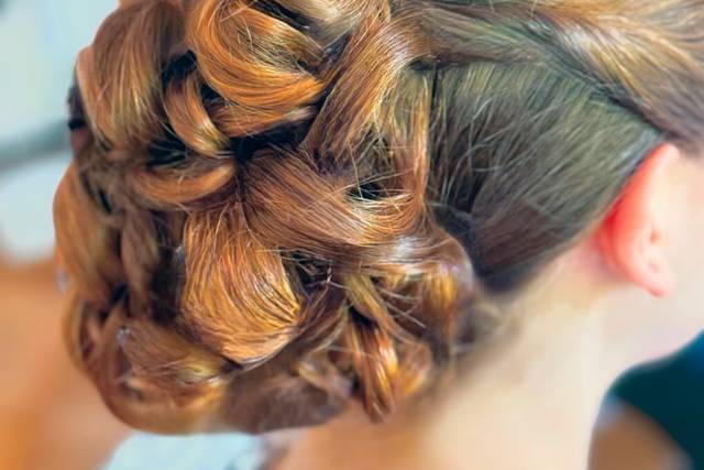 Hair up