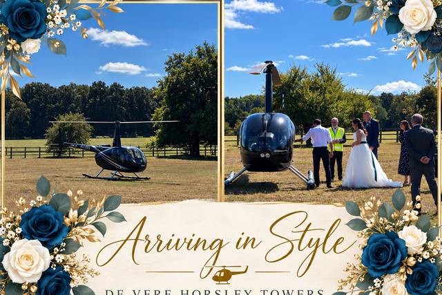 Horsley Towers Arrival