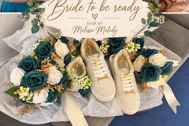 Bride and bridesmaids