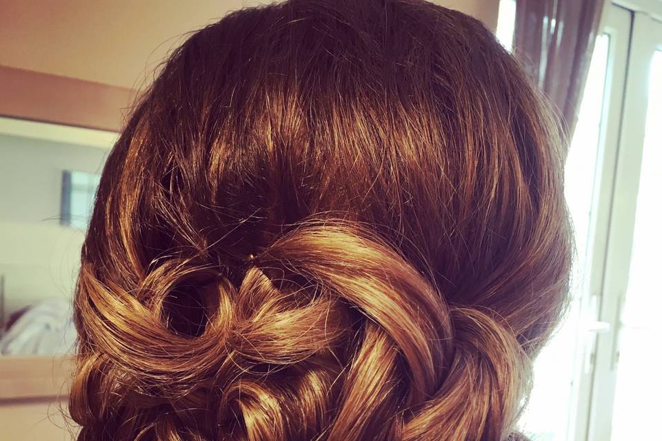 Tranquil updo