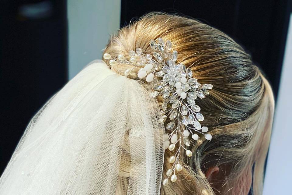 Bridal hair