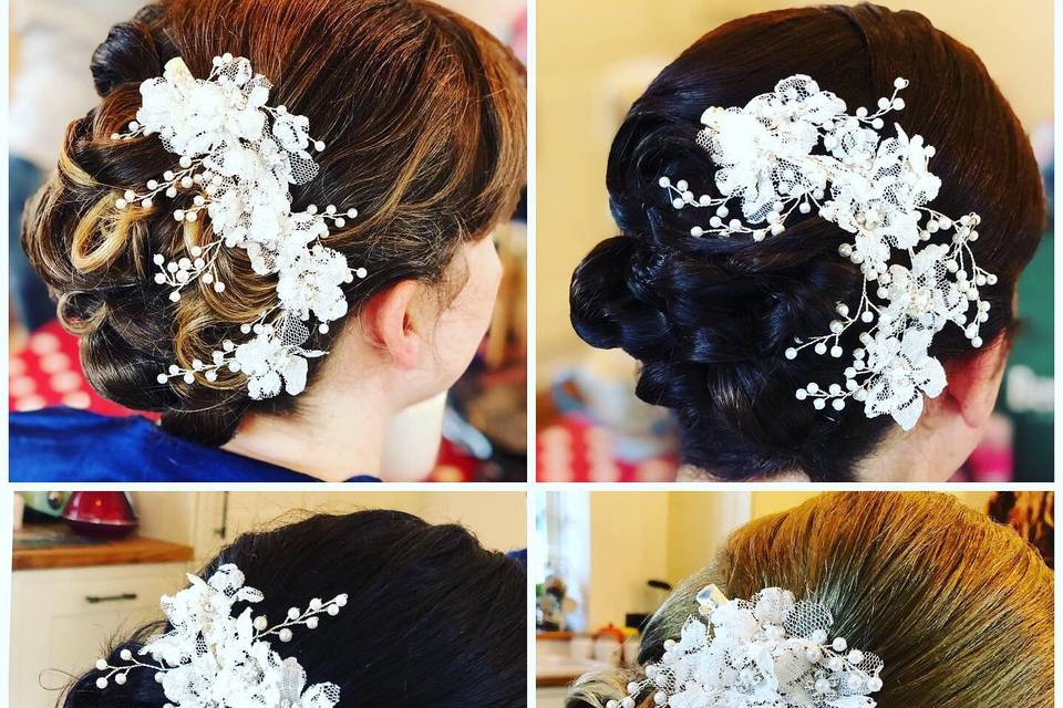 Bridal hair