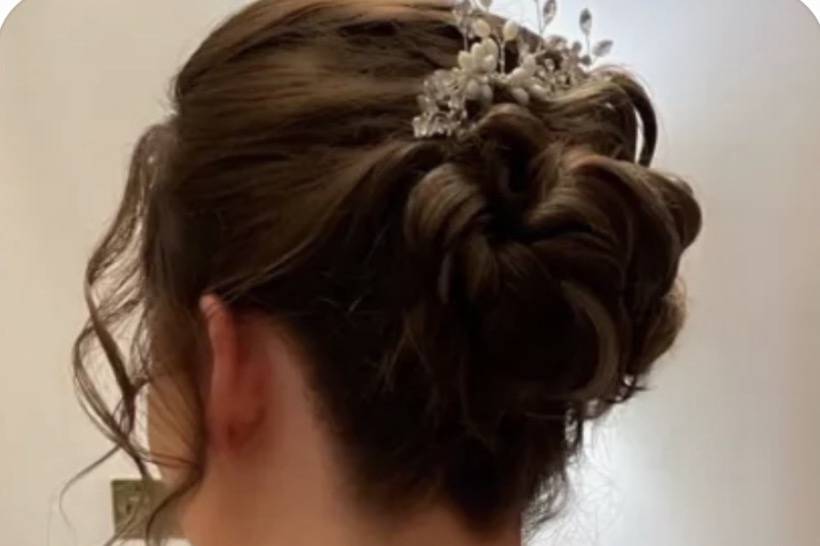 Bridal hair