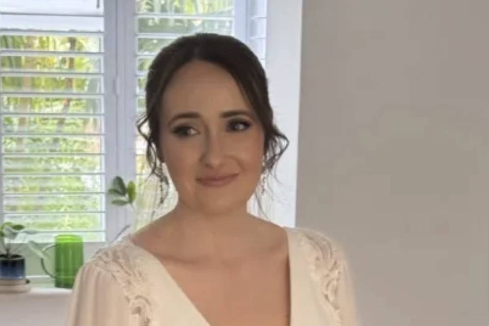 Bridal hair