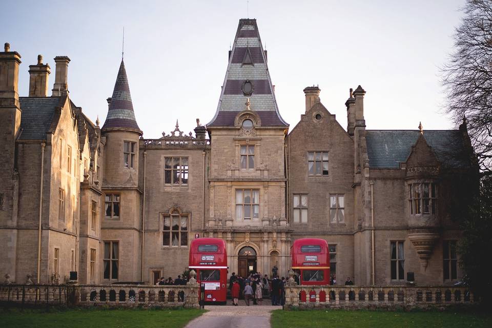 The front of Orchardleigh House