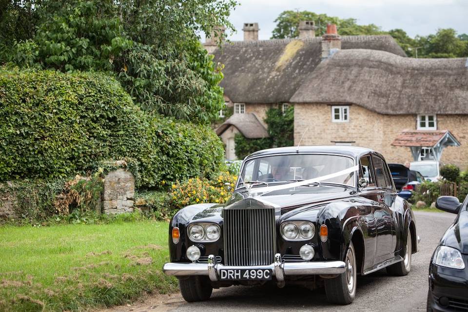 Rolls Royce wedding car