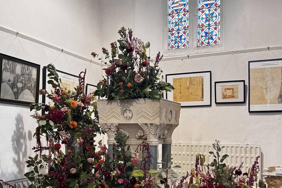 Church flowers