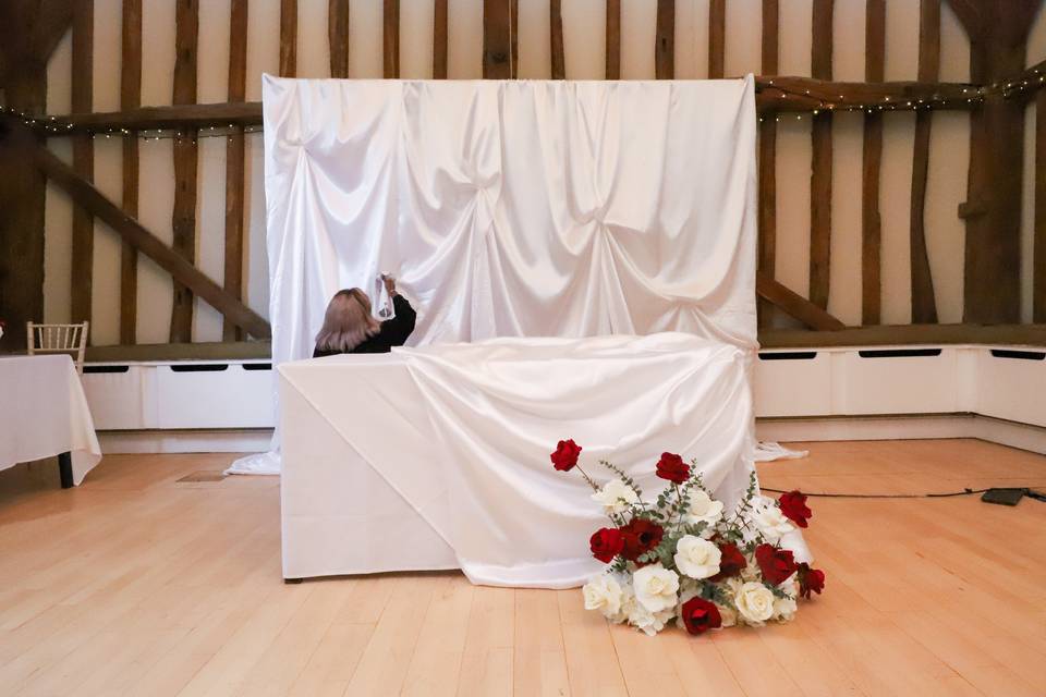 Ceremony Backdrop