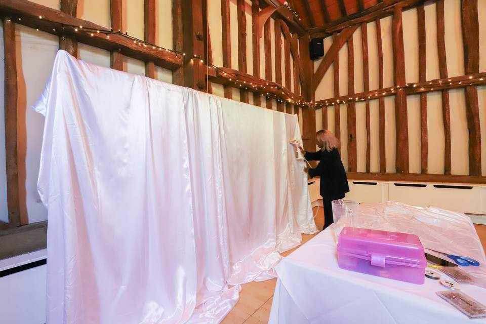 Wall Draping