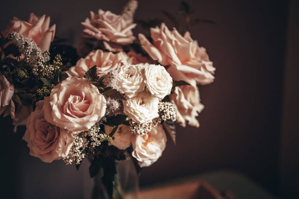 Fleur de T. bridal bouquet