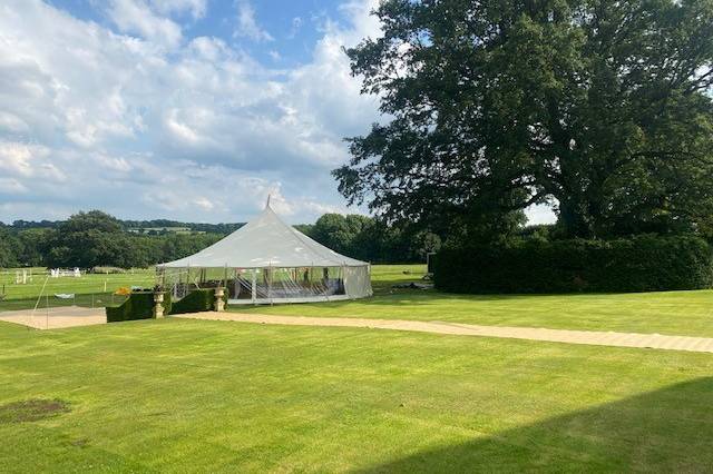 15x15m Celeste marquee