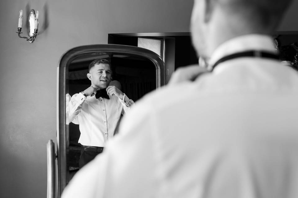 Groom prep