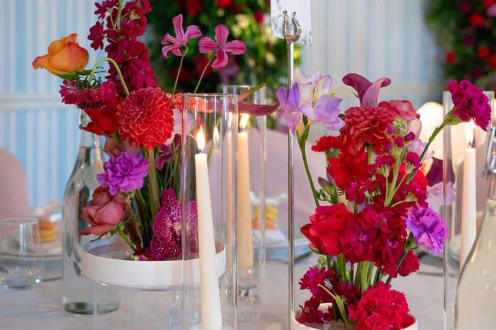 Trio of Floral Bowls