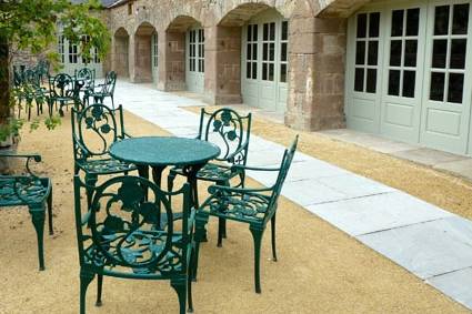 The courtyard at Wedderburn Barns