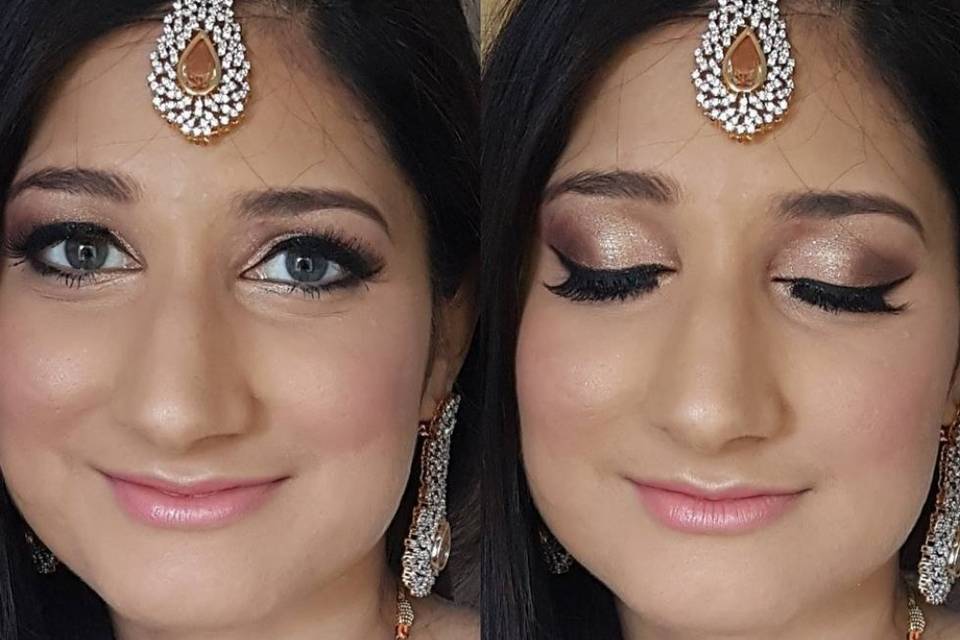 Asian bridal makeup