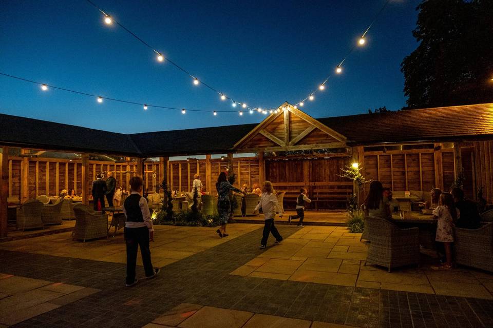 Courtyard at Night