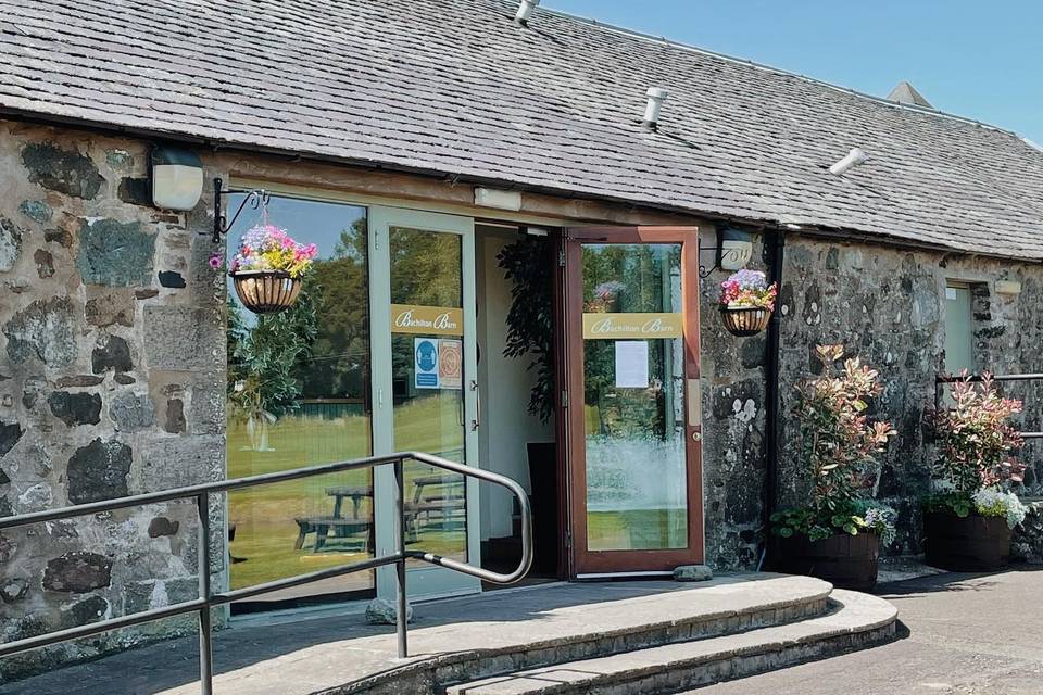 Bachilton Barn Entrance