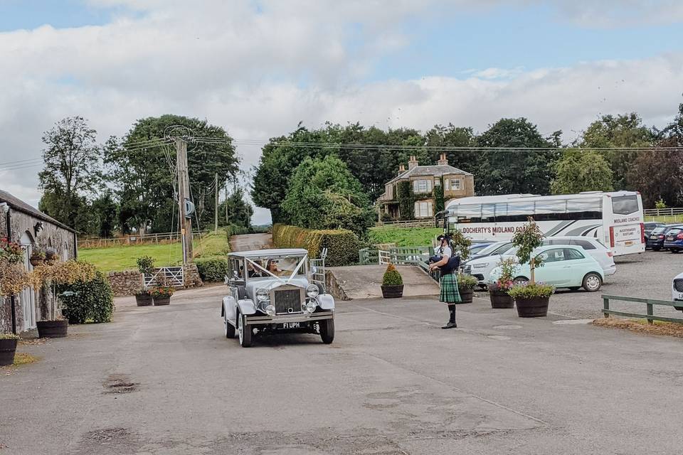 Wedding Car at Bachilton