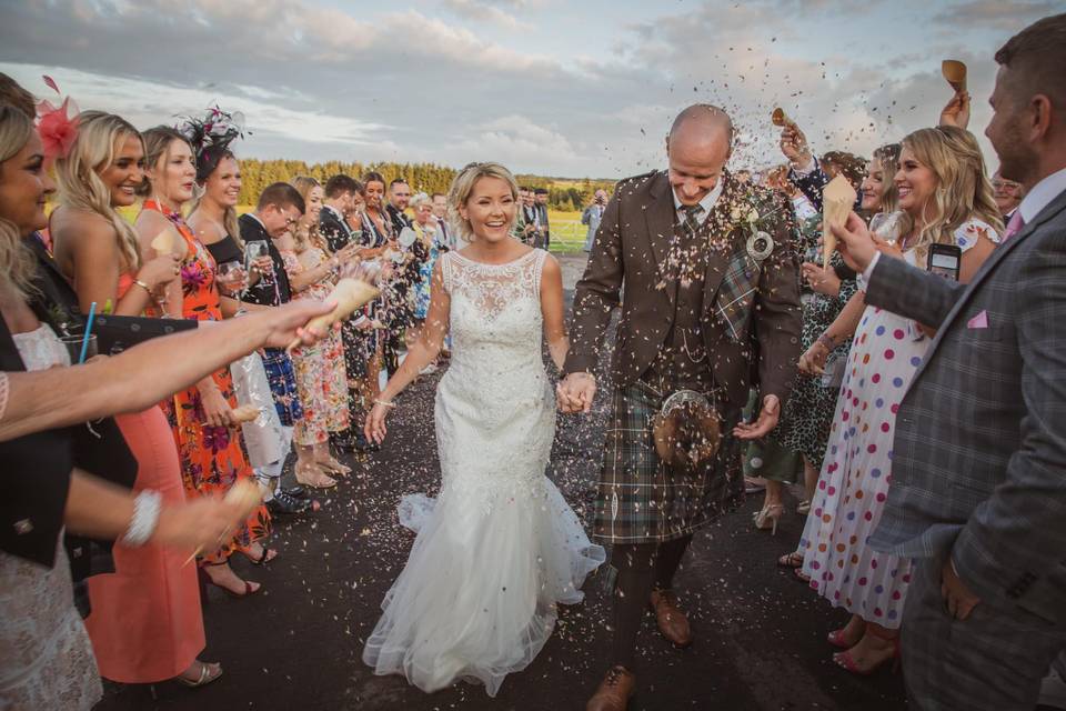 Wedding Couple at Bachilton