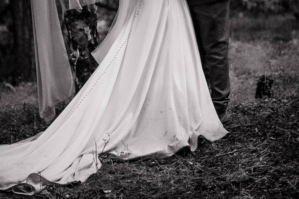 Woodland wedding