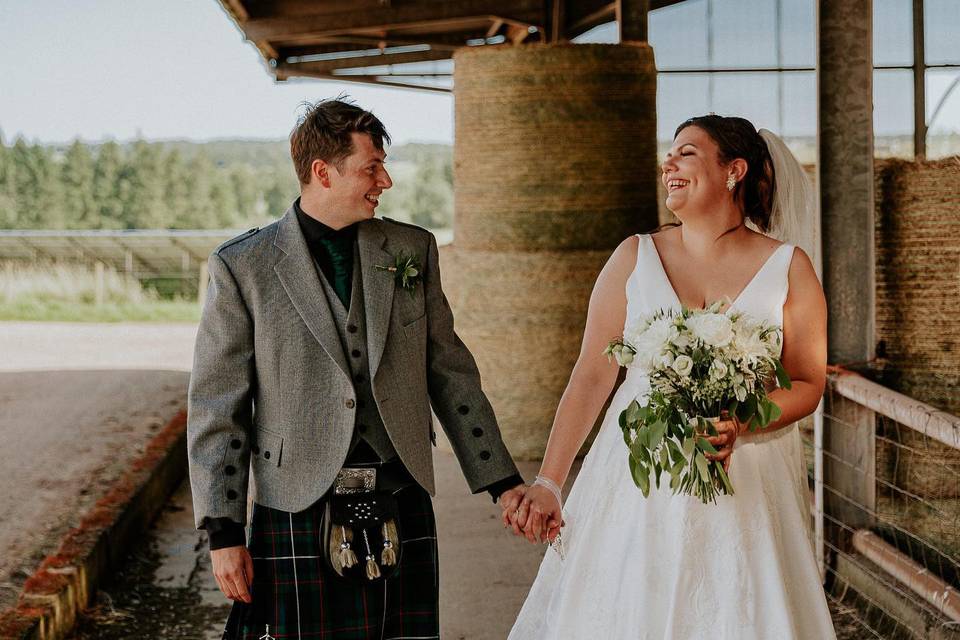 Wedding Couple at Bachilton