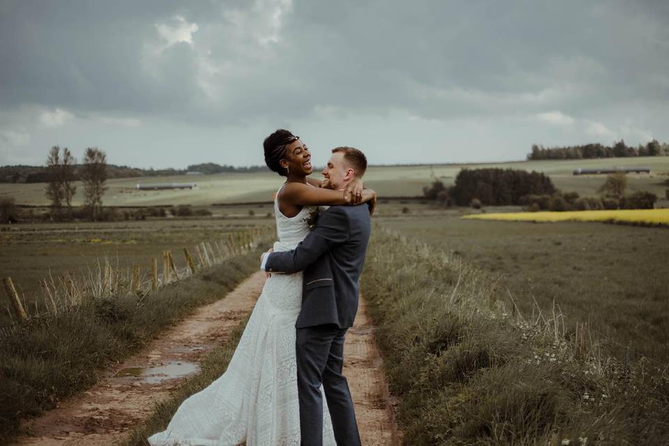 Wedding Couple at Bachilton