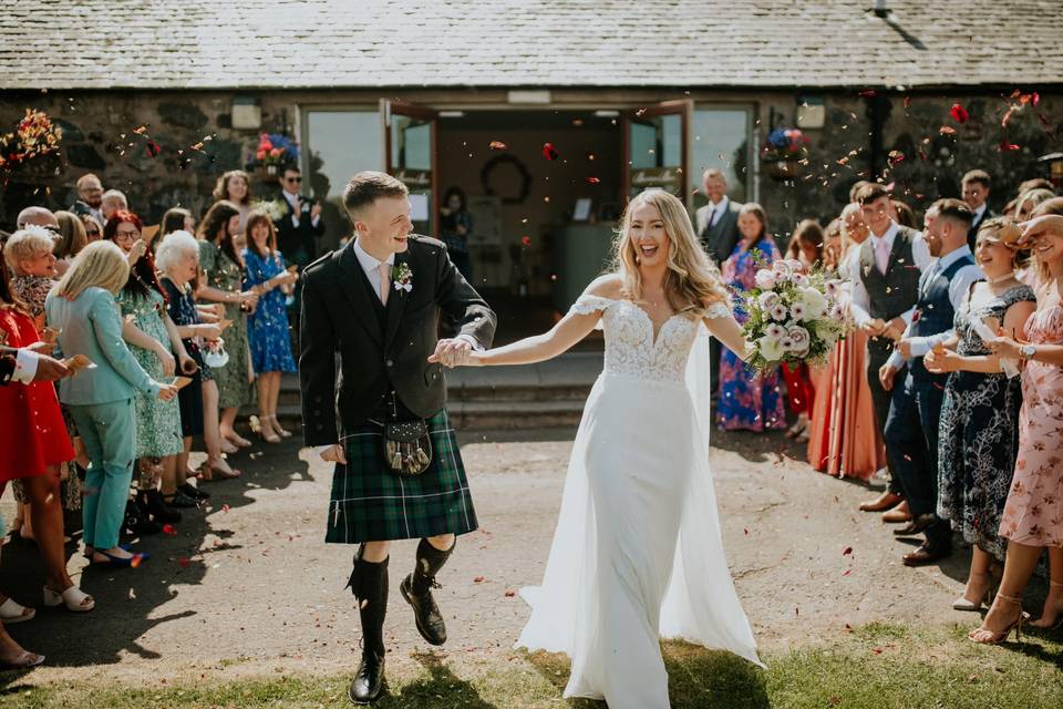 Wedding Couple at Bachilton