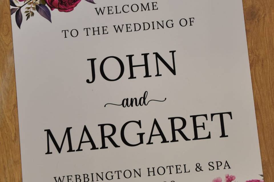 Welcome Sign