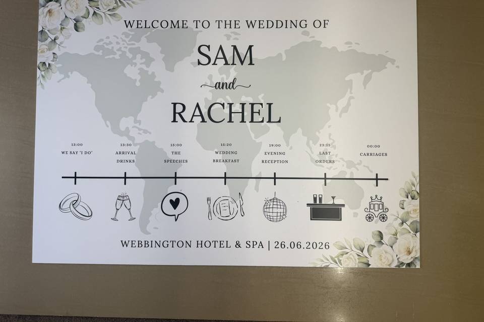 Welcome Sign