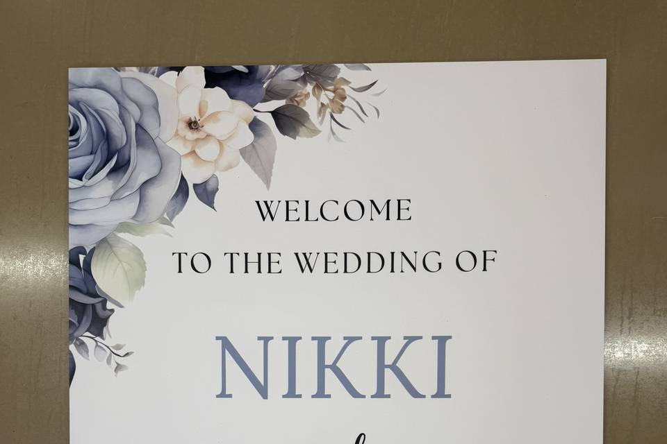 Welcome Sign