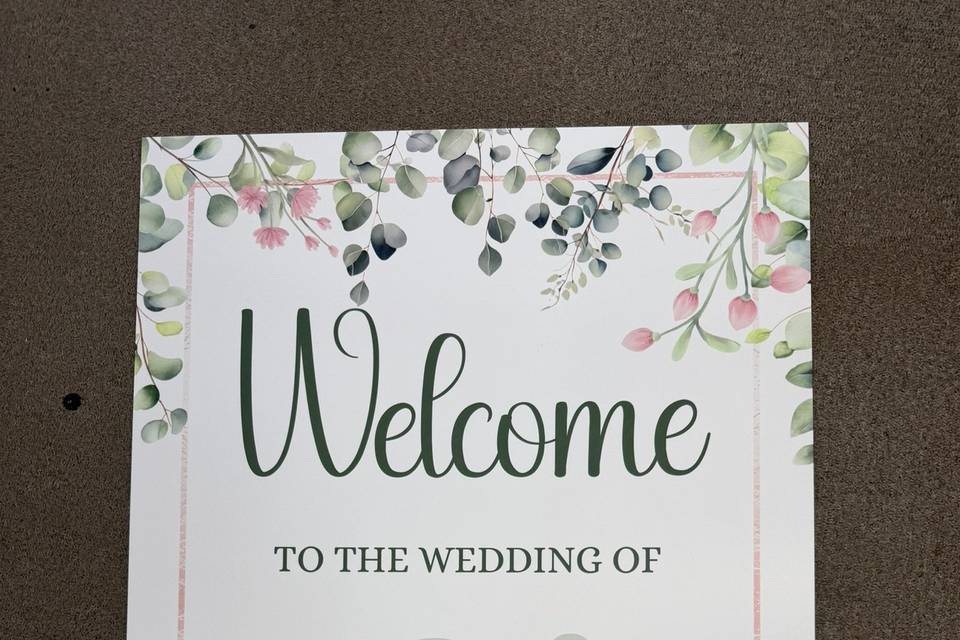 Welcome Sign