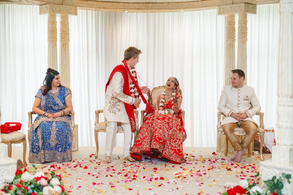Hindhu wedding moment