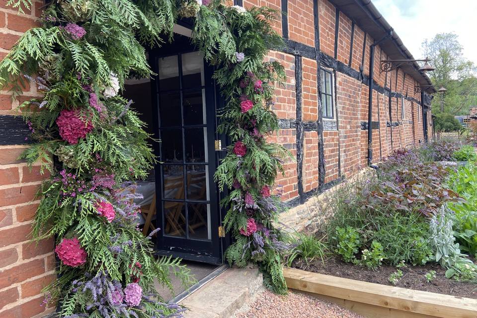 Venue entrance installation