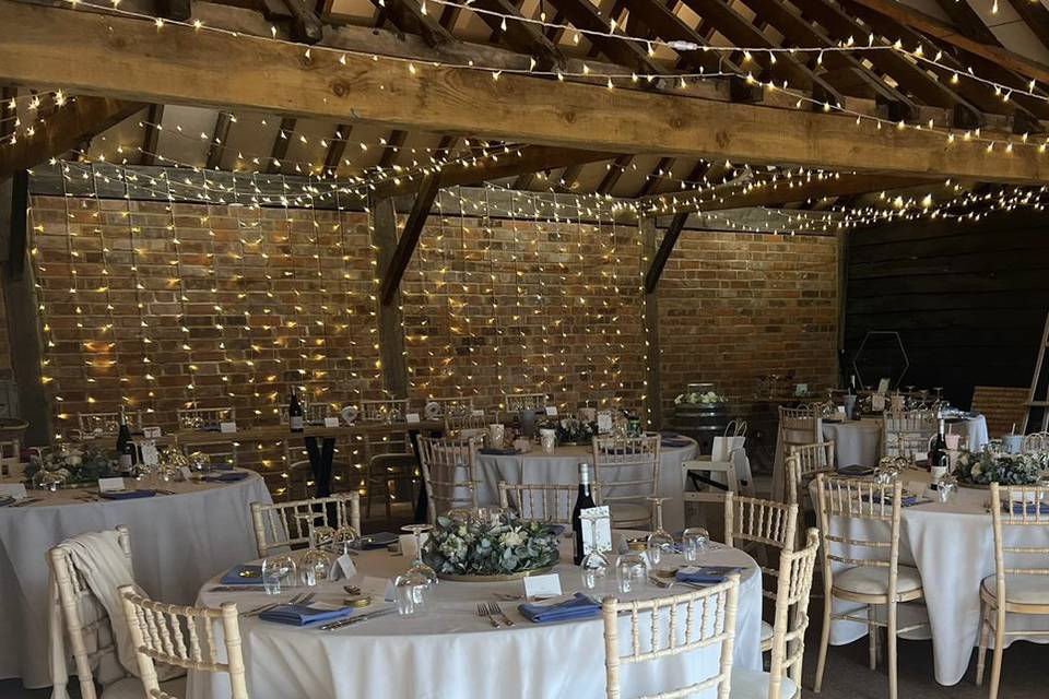 Table decor for C&L