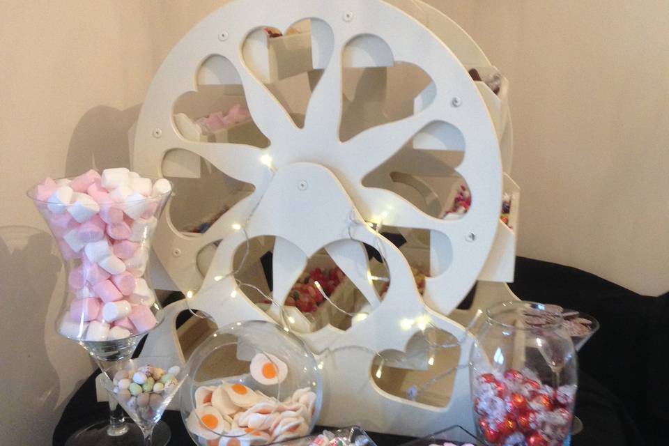 Candy ferris wheel