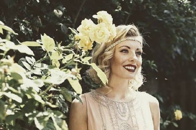 Flapper girl dress