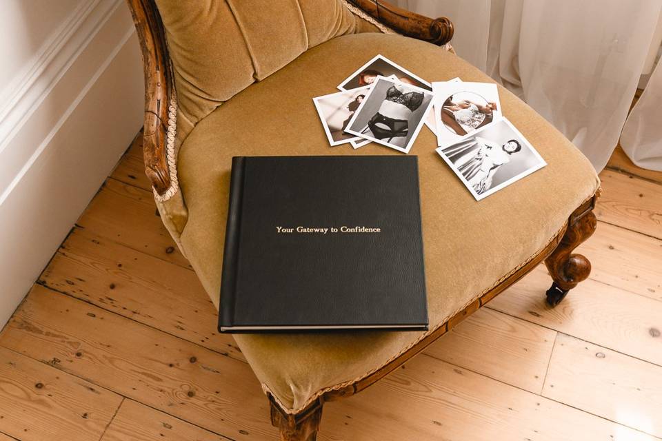Bridal Boudoir Postcards/Album
