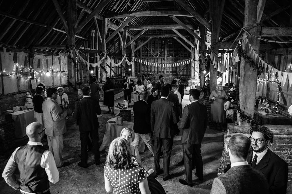 Barn interior