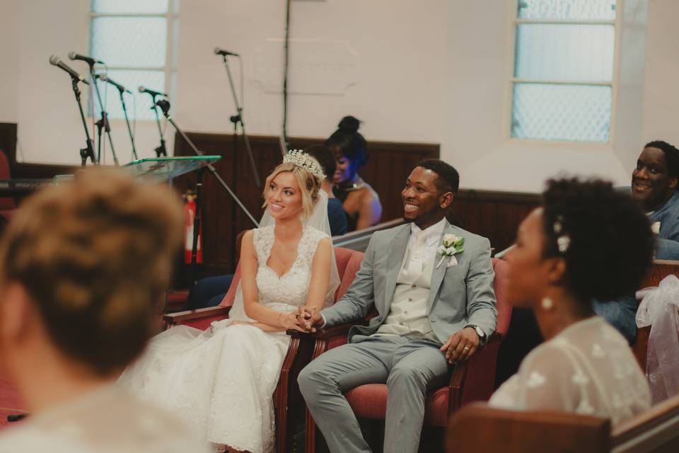 Bride and groom