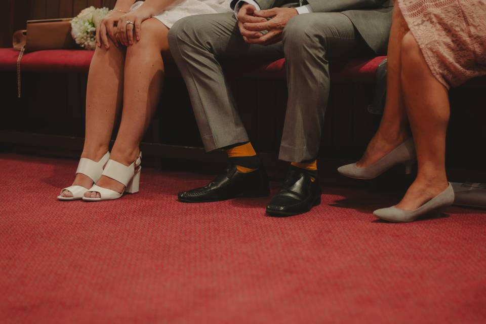 Guests feet