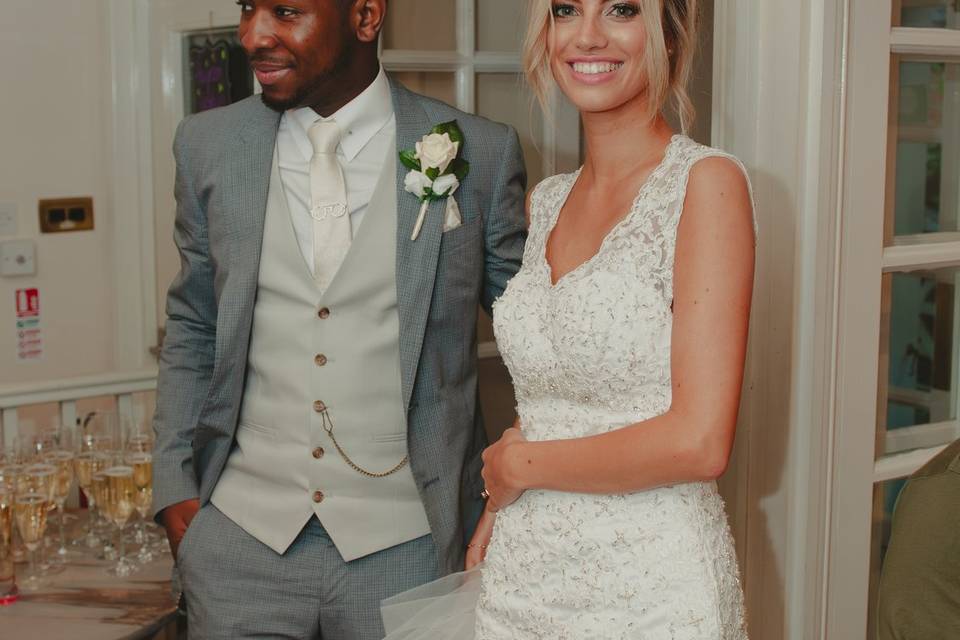 Bride and groom entrance
