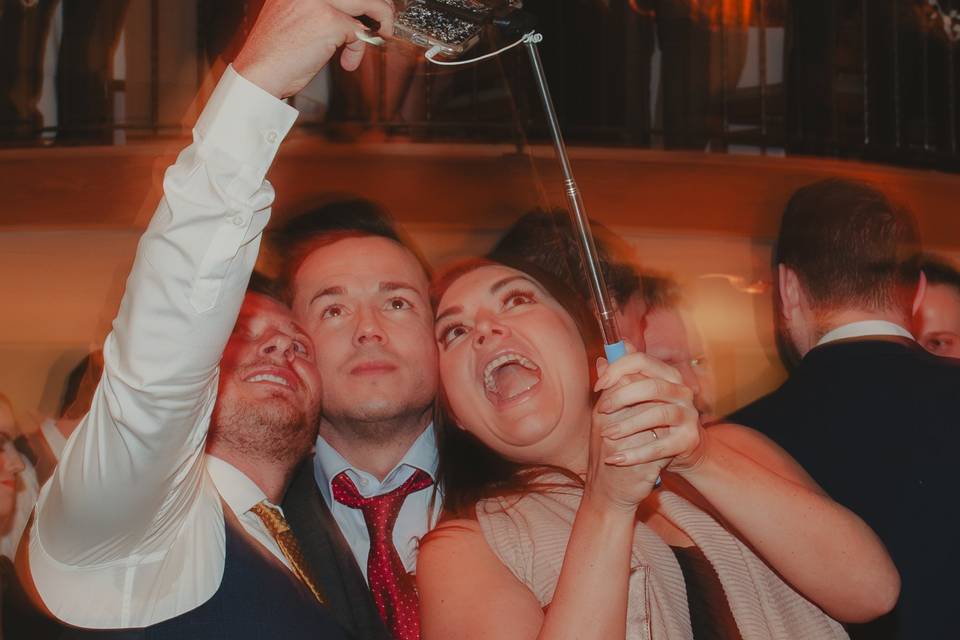 Guests take selfie