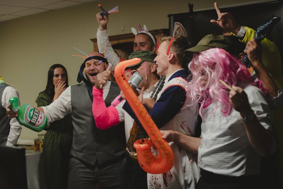 Wild dress up karaoke