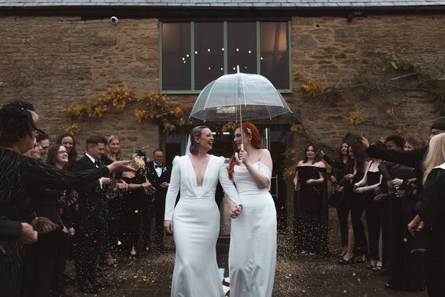 Wedding Confetti Exit