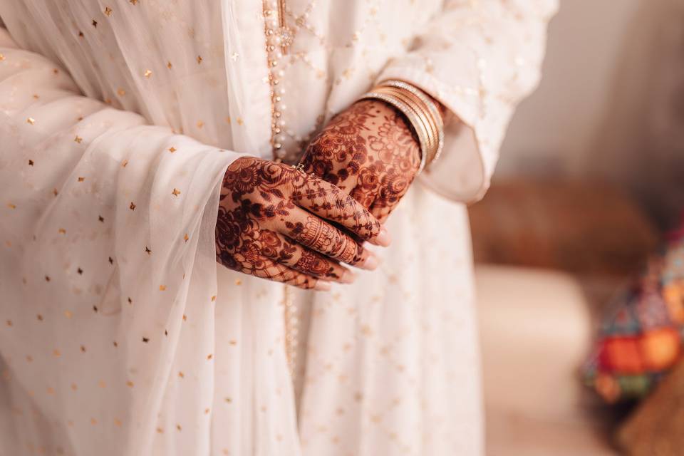 Henna Hands Detail