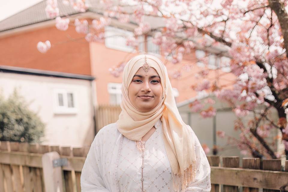 Blossom Bride Portrait